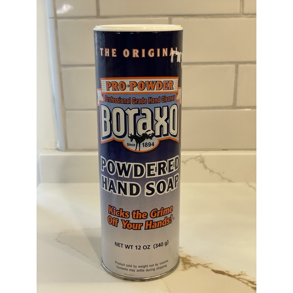 Boraxo Powdered Hand Soap Cleaner Pro Power The Original 12 oz New Sealed